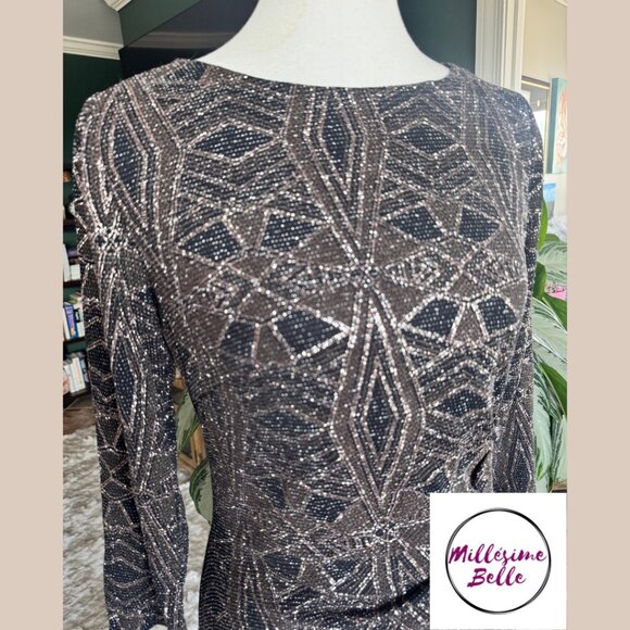 Anne Klein Glittery Evening Gown - Picture 7 of 8